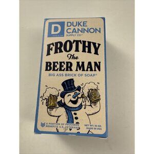 New Duke Cannon Frothy The Beef Man Brick Of Soap OC30